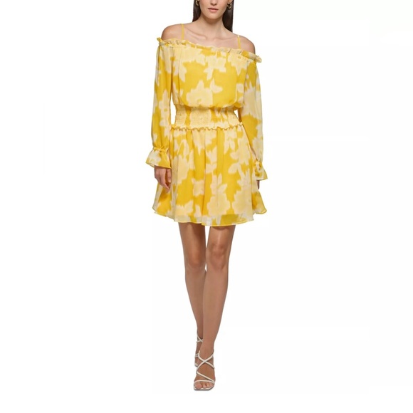 Karl Lagerfeld Yellow Sundress - Picture 2 of 8